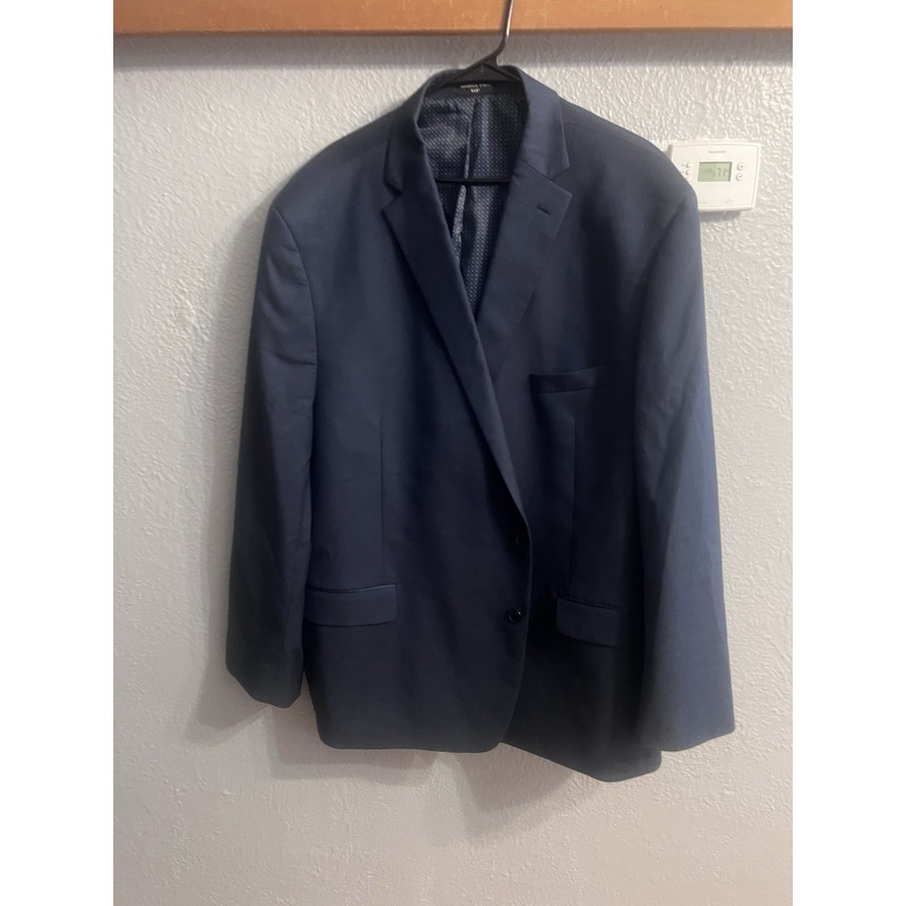 Shaquille O'Neal XLG Blazer Mens Size 56L Blue Sports Coat